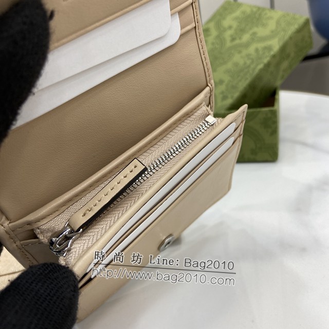 Gucci專櫃古馳最新款Marmont系列卡包零錢包卡夾 jh2291型號：790055